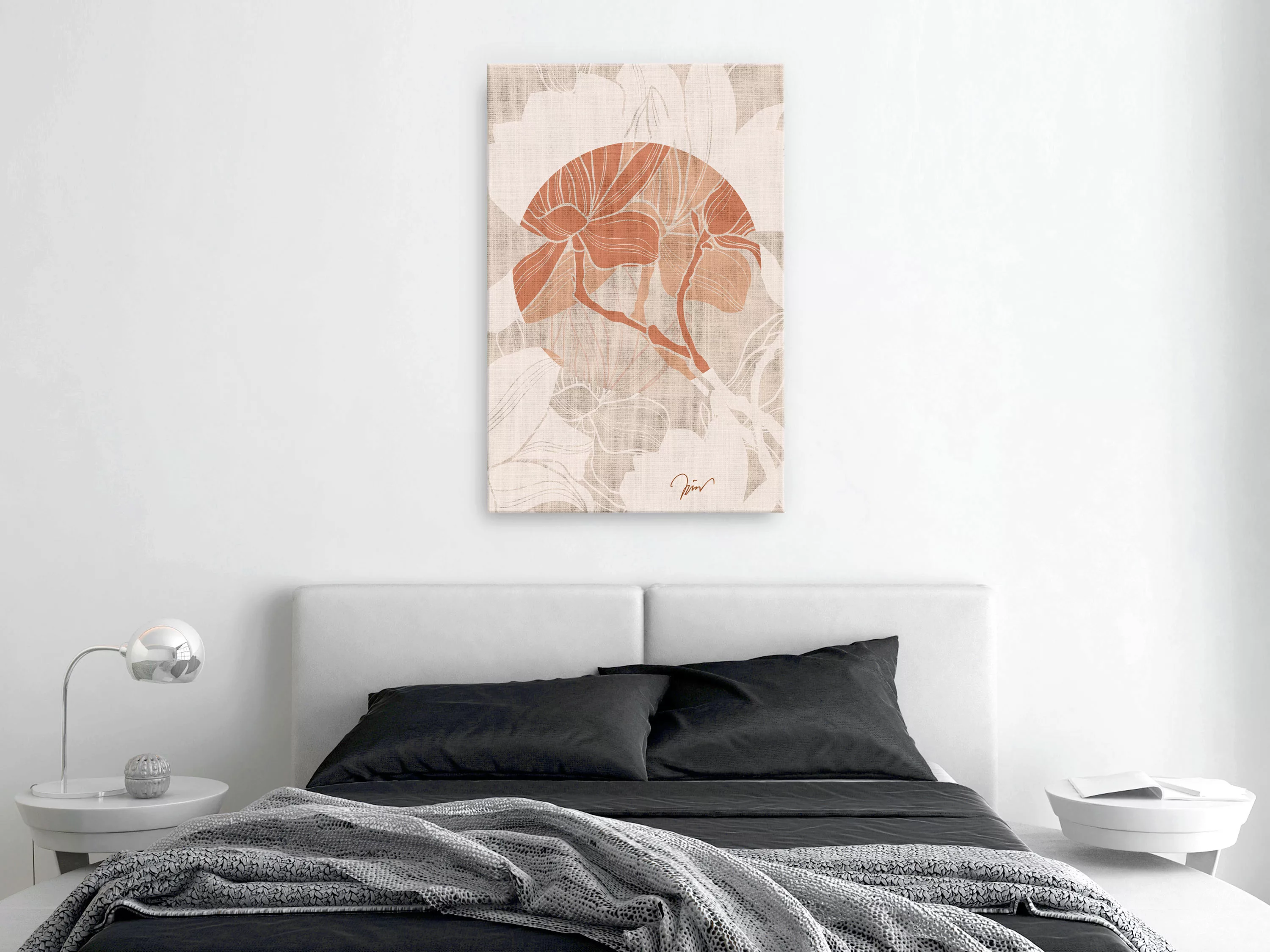 Wandbild - Stylish Magnolia (1 Part) Vertical günstig online kaufen