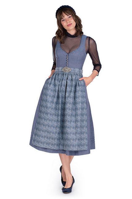 MarJo Dirndl Midi Dirndl 2tlg. - SOPHIE - deep ocean/jeans günstig online kaufen