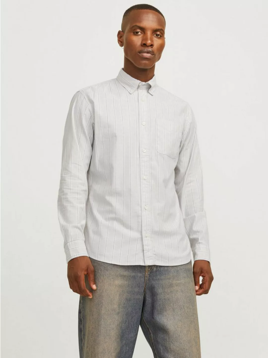 Jack & Jones Langarmhemd JPRBROOK OXFORD SHIRT L/S NOOS günstig online kaufen