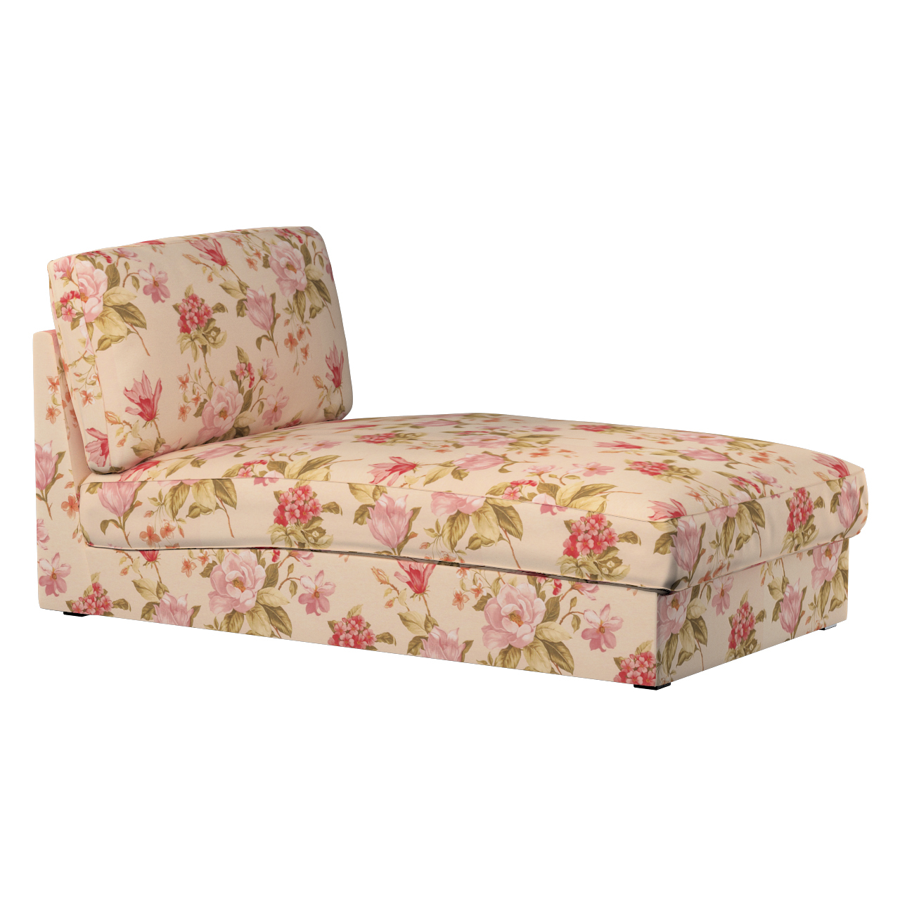 Bezug für Kivik Recamiere Sofa, creme-rosa, Bezug für Kivik Recamiere, Lond günstig online kaufen