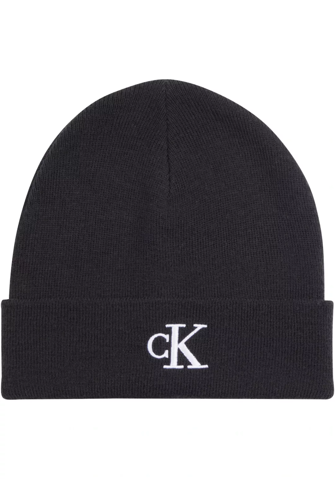 Calvin Klein Jeans Beanie "MONOGRAM EMBRO BEANIE", mit Calvin Klein Jeans S günstig online kaufen