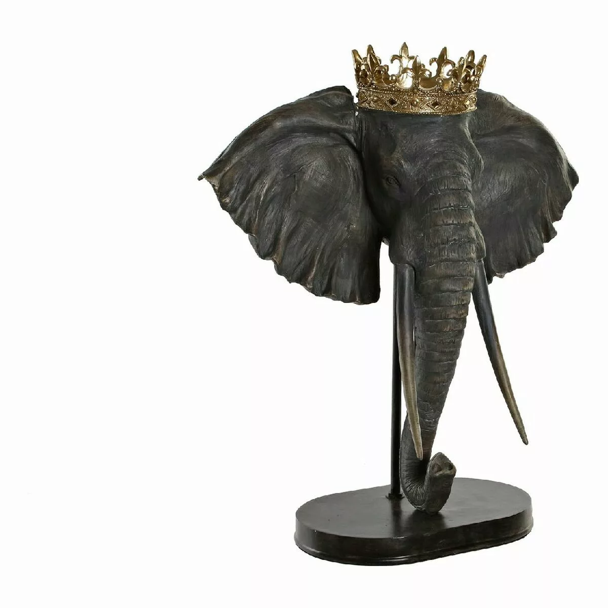 Deko-figur Dkd Home Decor Harz Elefant (49 X 26.5 X 57 Cm) günstig online kaufen