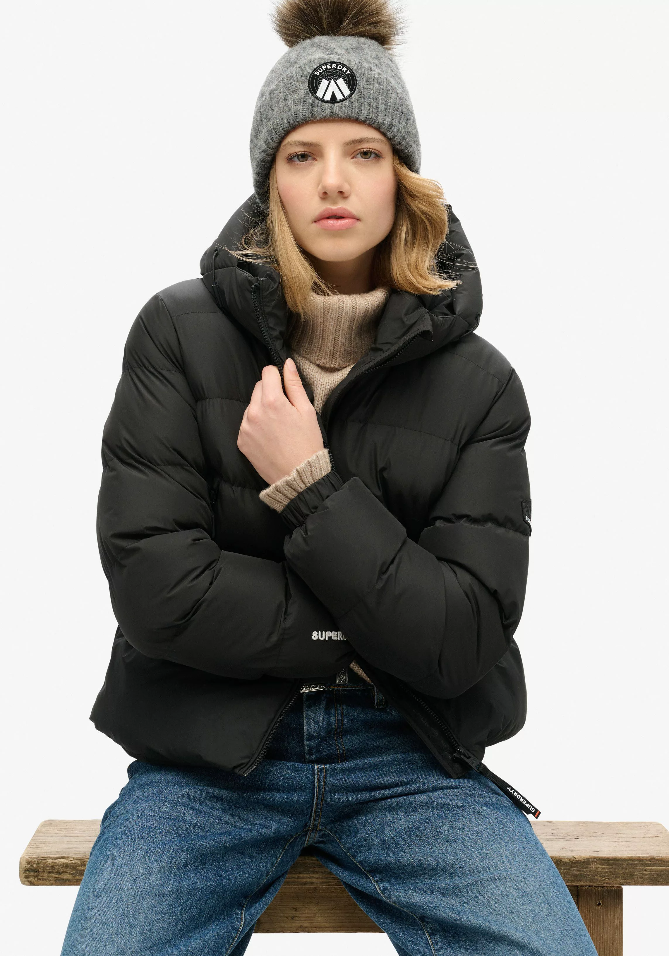 Superdry Beanie CABLE LUXE KNIT BEANIE günstig online kaufen