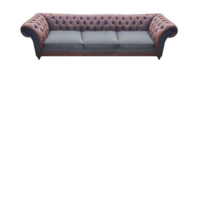 JVmoebel Chesterfield-Sofa Designer Sofas Couchen Komplett 3tlg Wohnzimmer günstig online kaufen