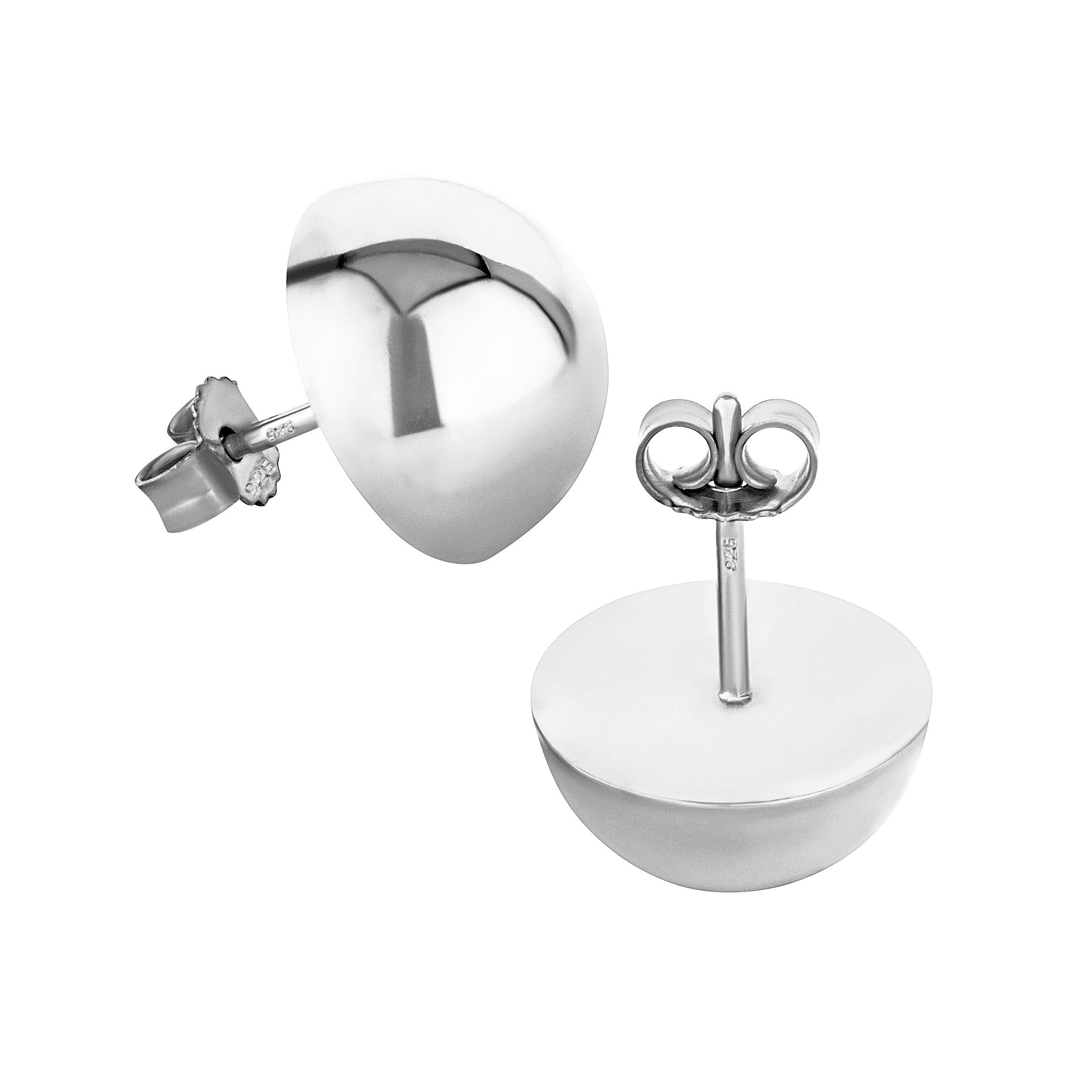 NKlaus Paar Ohrstecker Paar 12mm Ohrstecker günstig online kaufen