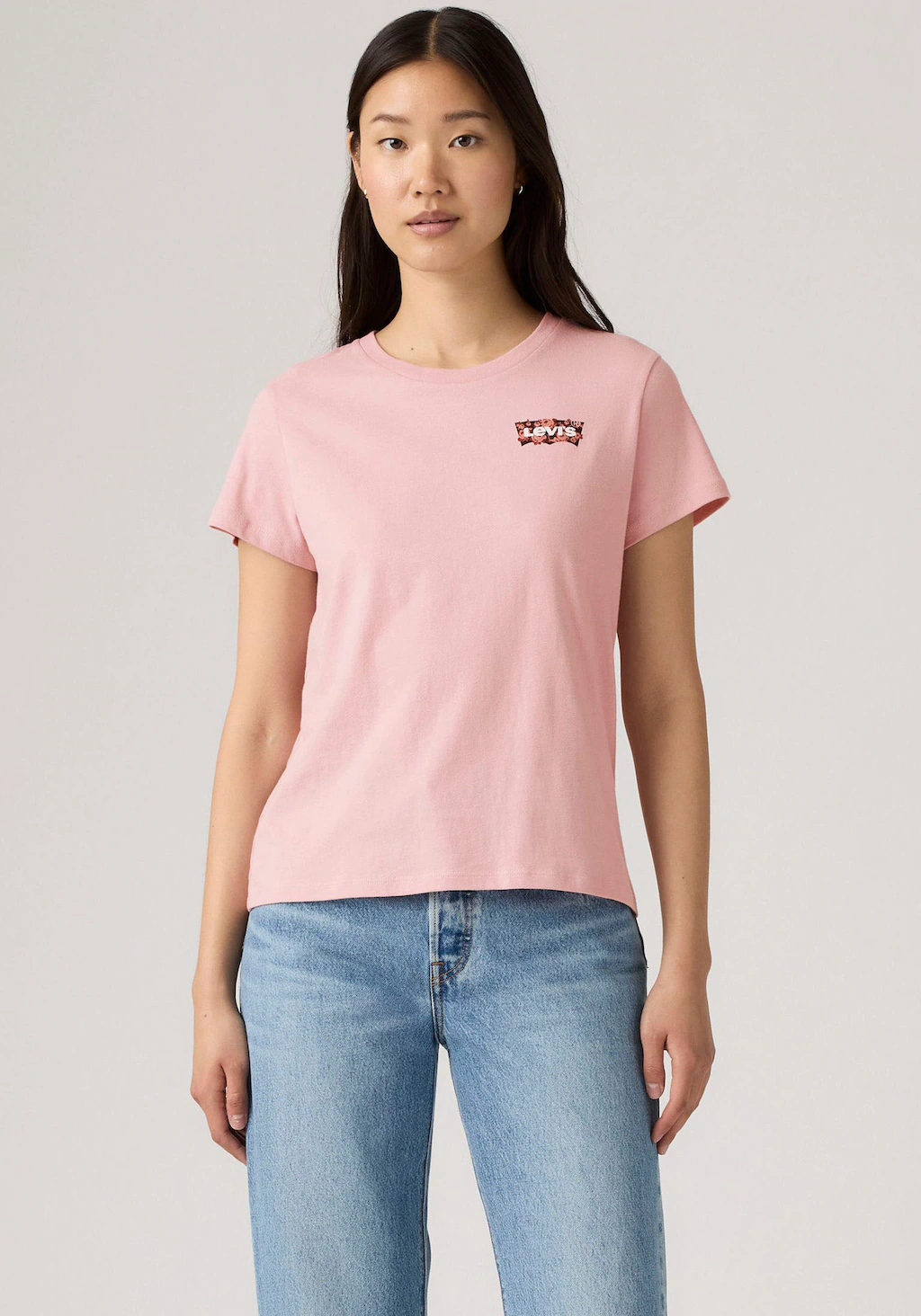 Levis T-Shirt "THE PERFECT TEE", mit Batwing-Logoprint günstig online kaufen