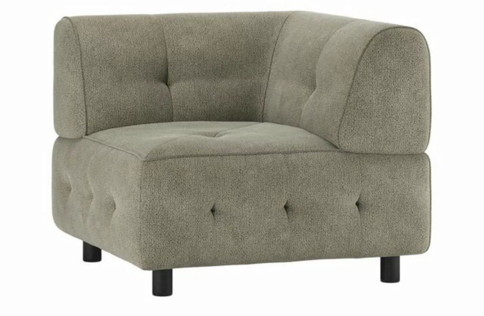 WOOOD Sofa Louis Eck-Element aus Chenille günstig online kaufen