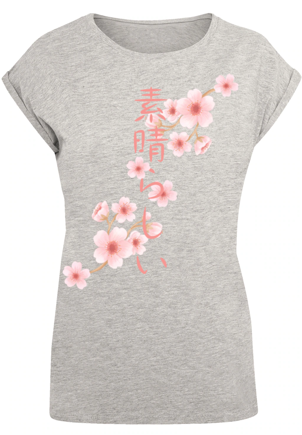 F4NT4STIC T-Shirt "PLUS SIZE Kirschblüten Asien", Print günstig online kaufen