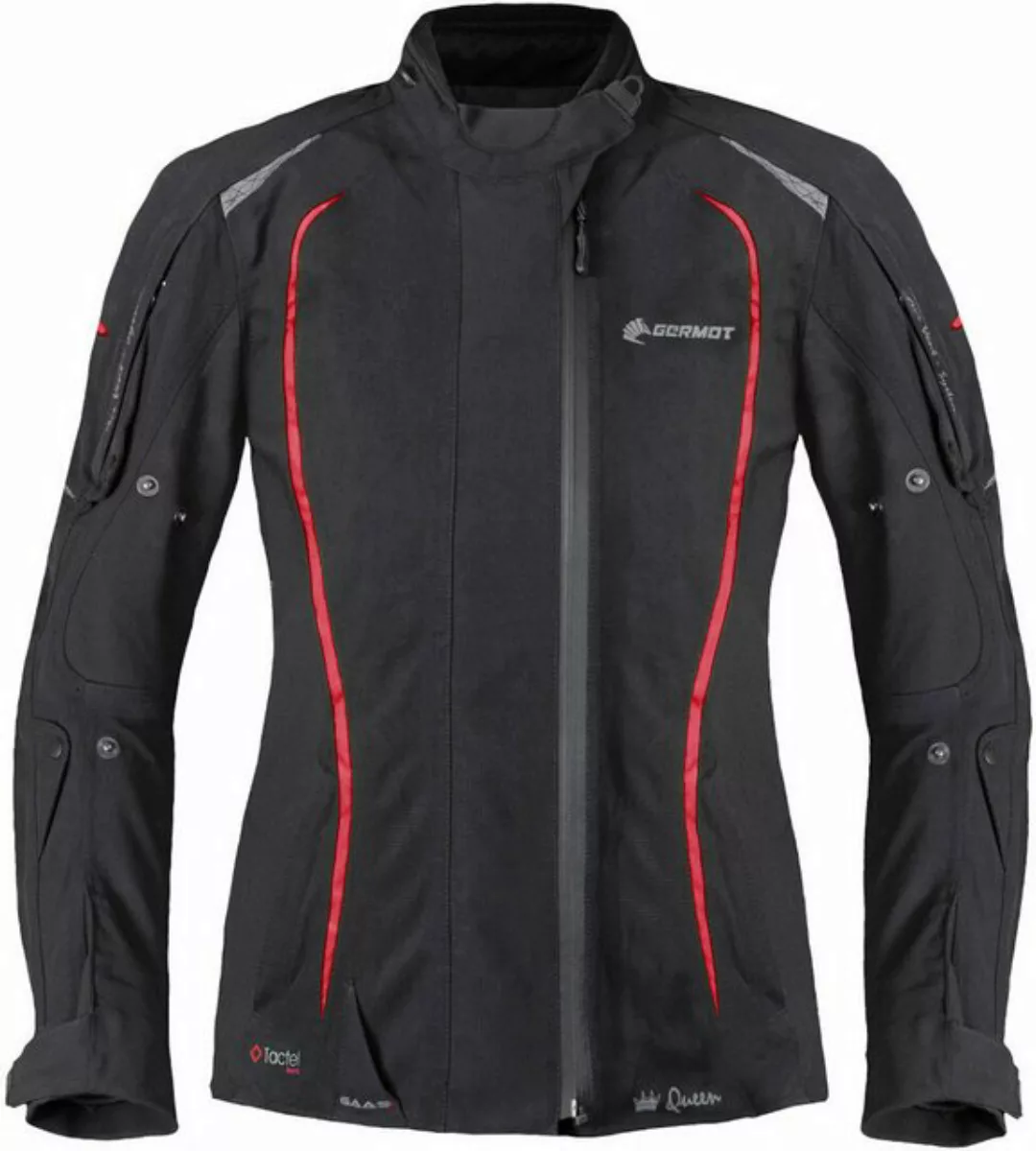 Germot Motorradjacke MotoQueen wasserdichte Damen Motorrad Textiljacke günstig online kaufen