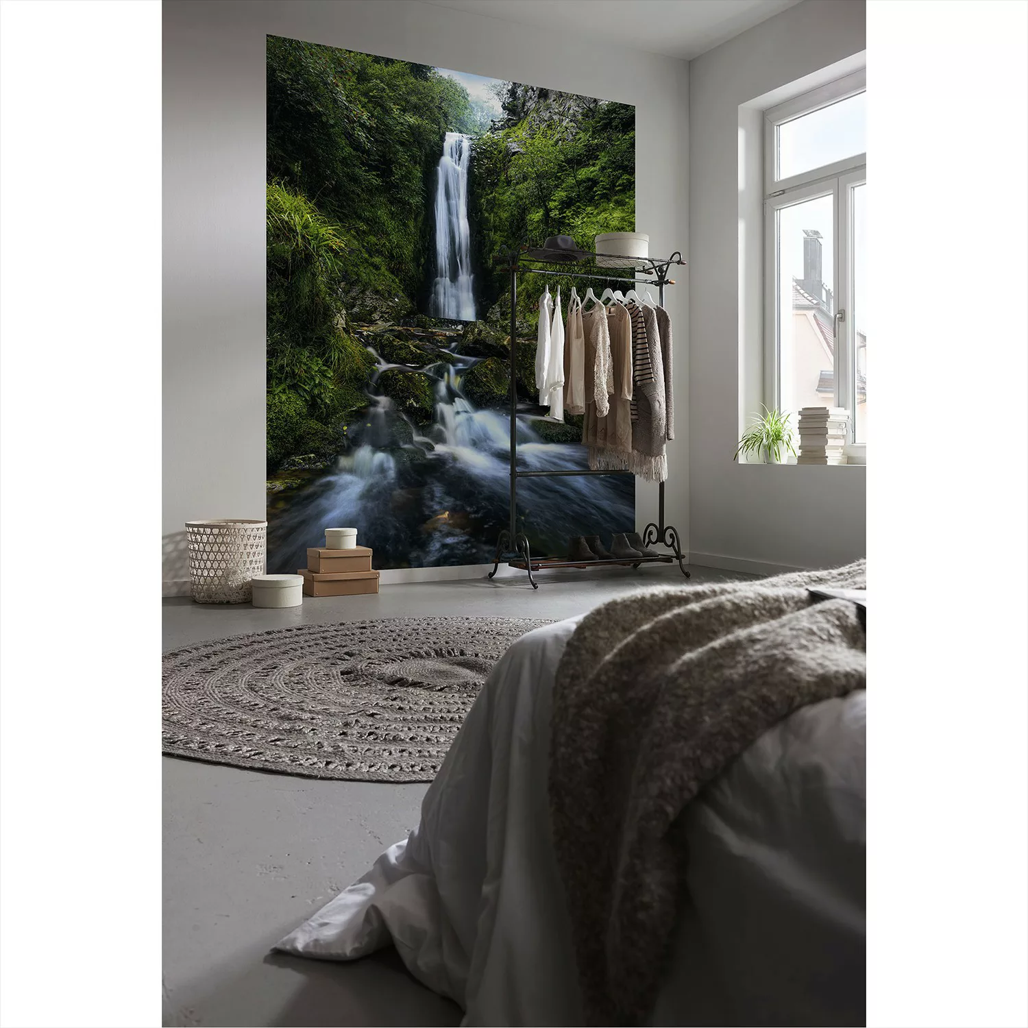 Komar Vliestapete »Glenevin Falls«, 200x250 cm (Breite x Höhe), Vliestapete günstig online kaufen