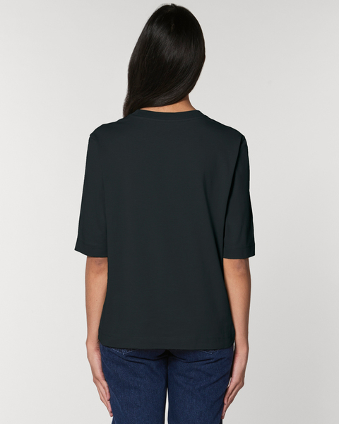 Kastenförmiges Damen T-shirt "Hmn Fmly" günstig online kaufen