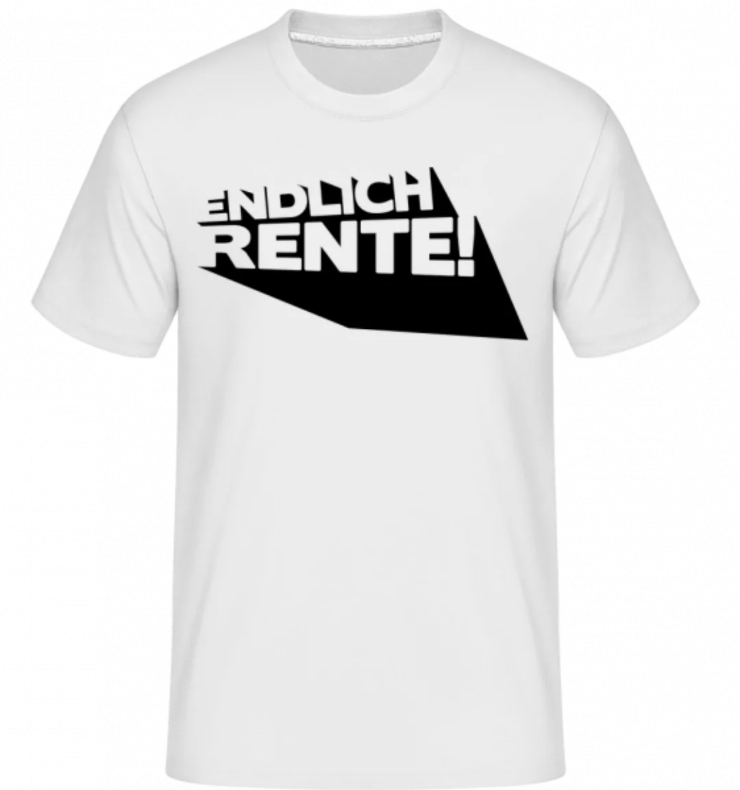 Endlich Rente! · Shirtinator Männer T-Shirt günstig online kaufen
