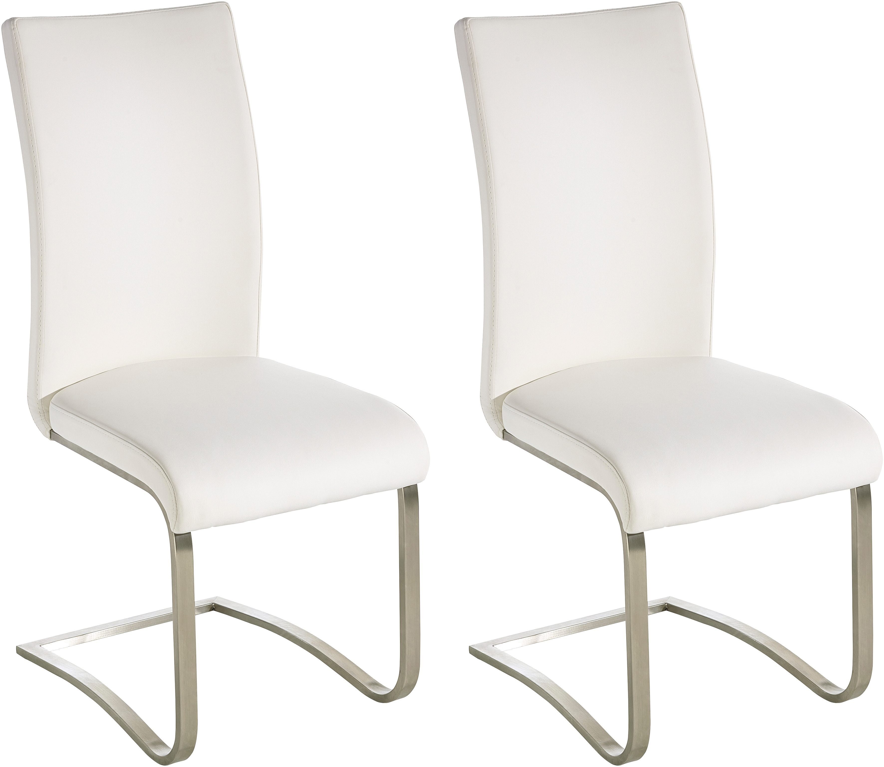 MCA furniture Freischwinger "Arco", (Set), 6 St., Kunstleder, 2er-, 4er-, 6 günstig online kaufen