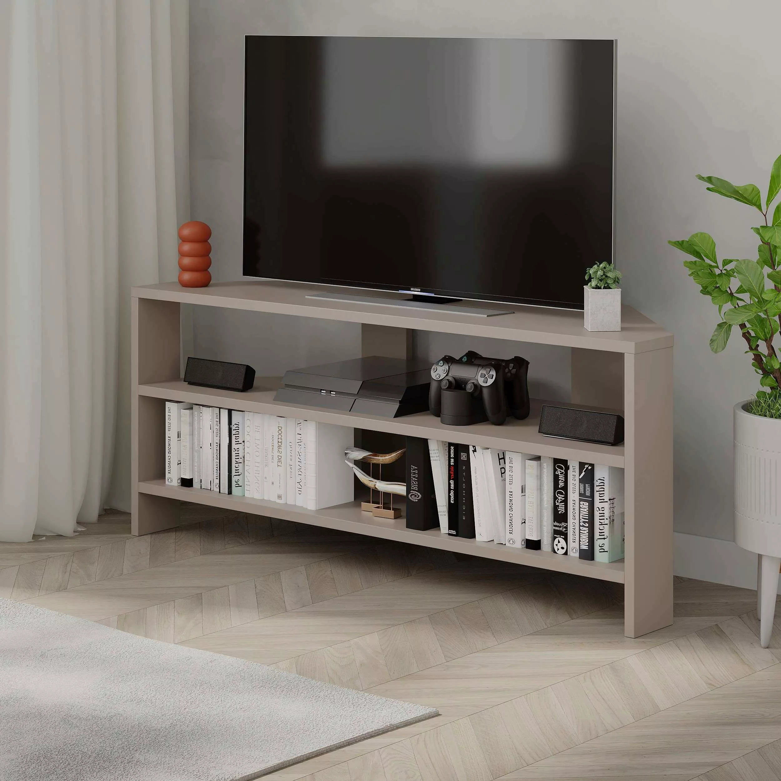 Decortie TV-Schrank "Thales TV Schrank", (Packung), Einfache Montage,Platzs günstig online kaufen