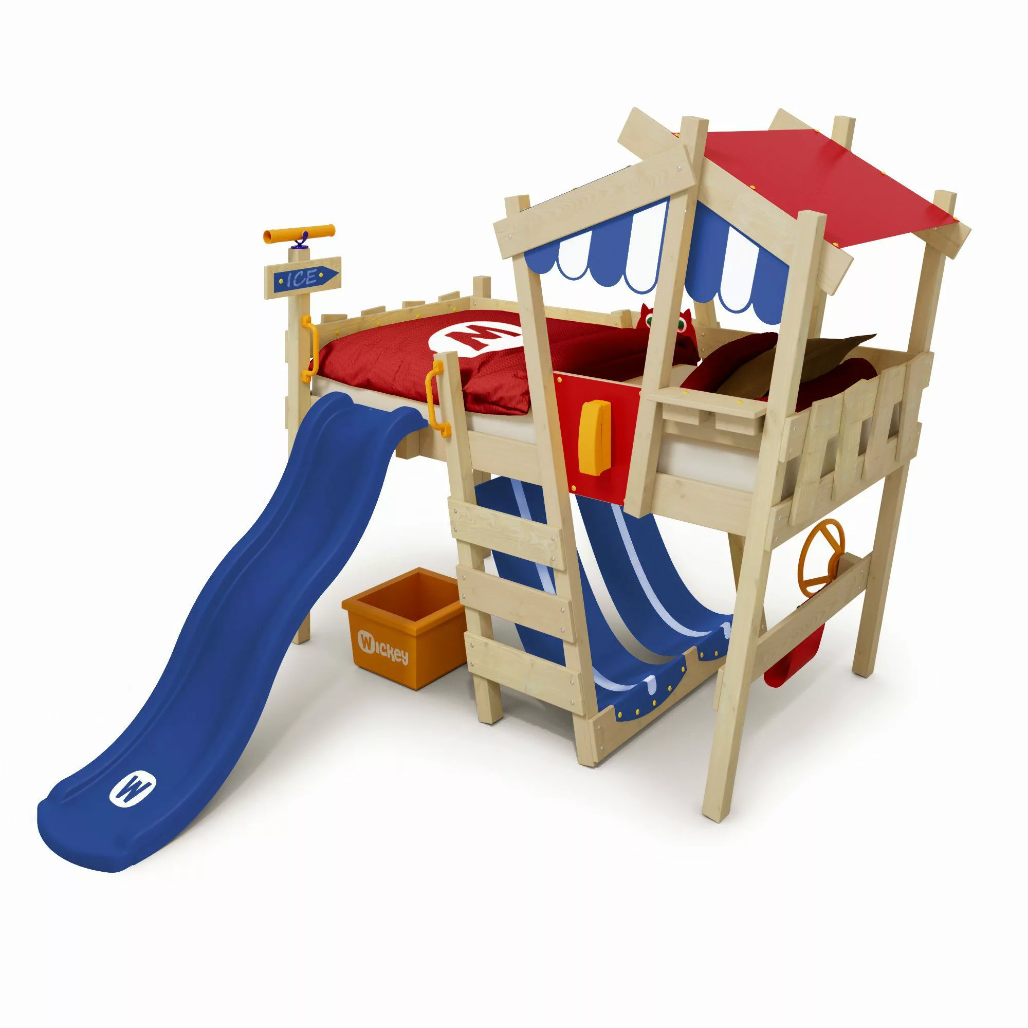 Wickey Kinderbett Crazy Hutty - Spielbett günstig online kaufen