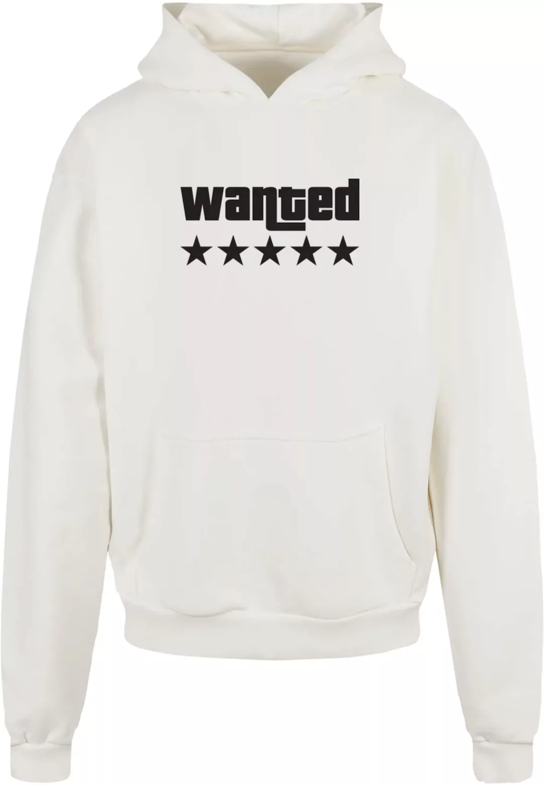 Merchcode Kapuzensweatshirt "Merchcode Herren Wanted Ultra Heavy Hoody" günstig online kaufen