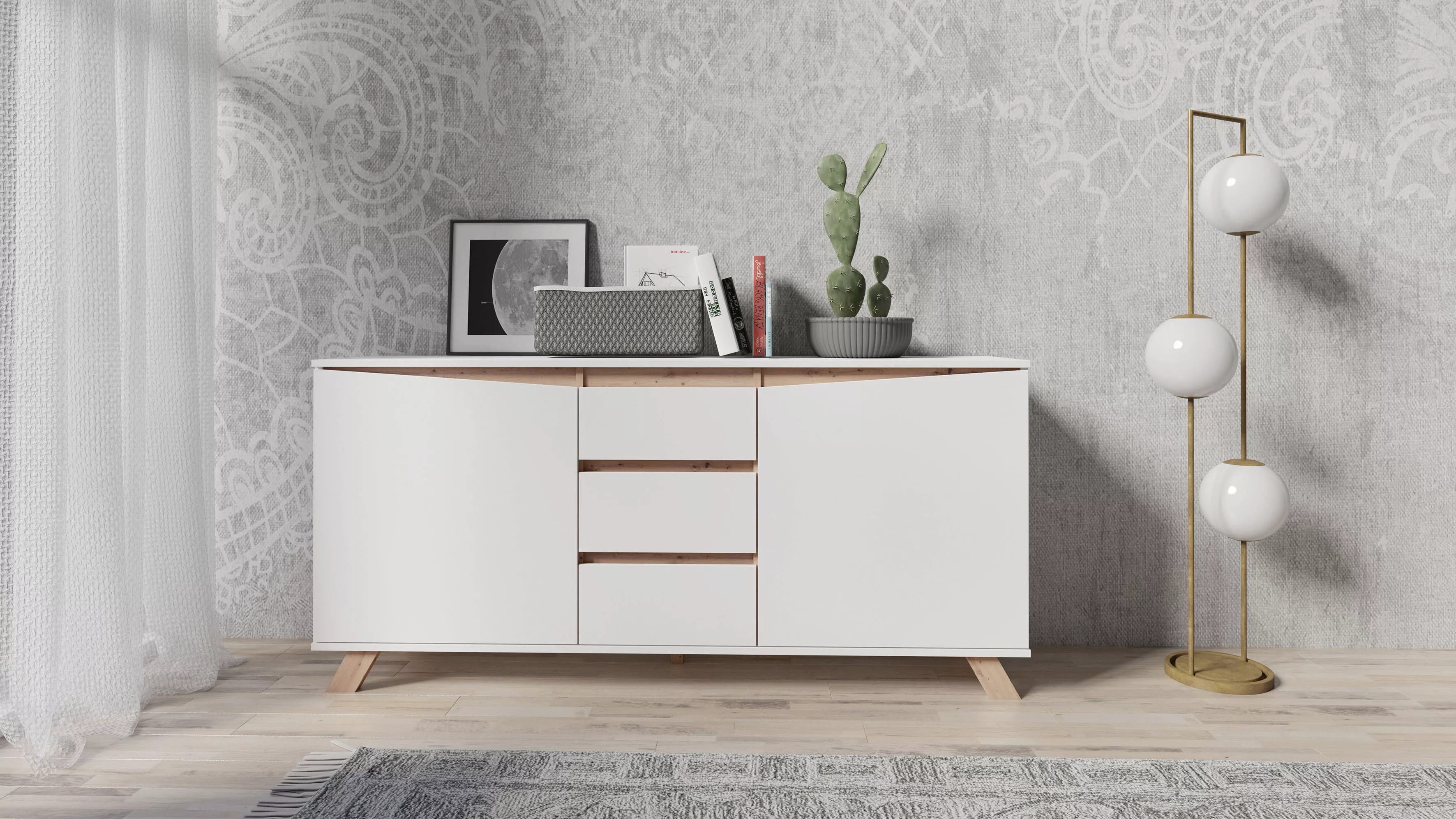 INOSIGN Sideboard "Valentin", Breite 160 und 180 cm günstig online kaufen