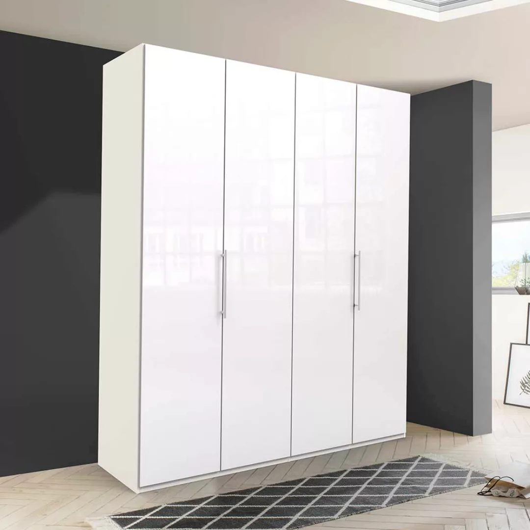 Schlafzimmerschrank in Weiß 2 türig - Made in Germany günstig online kaufen
