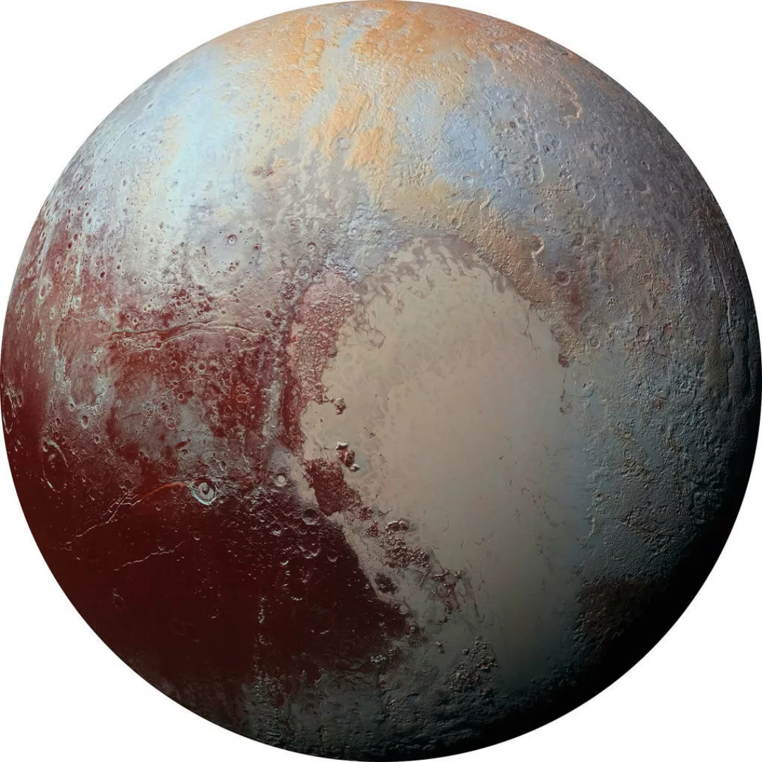 Komar Fototapete Pluto D: ca. 125 cm günstig online kaufen