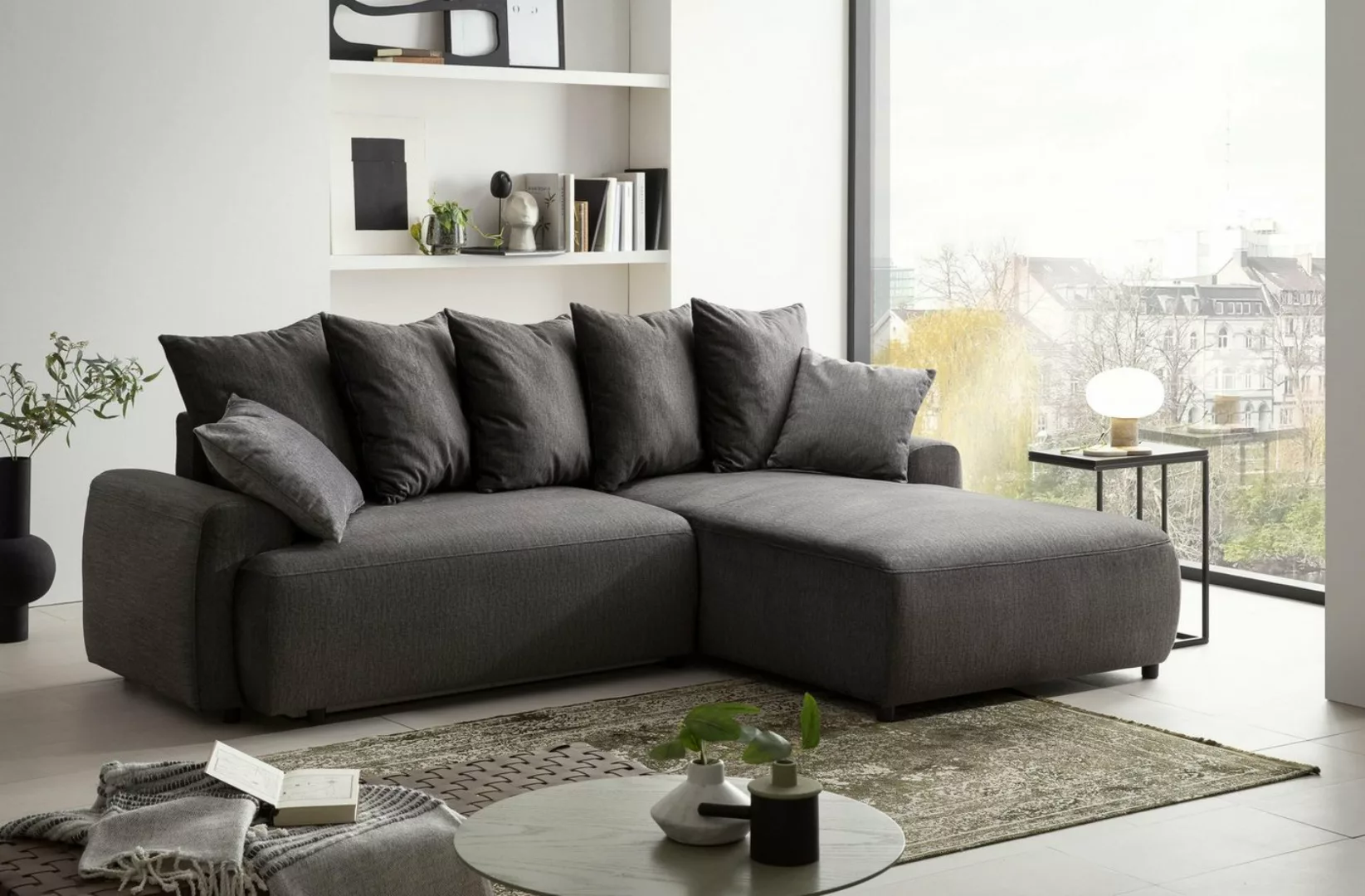 exxpo - sofa fashion Ecksofa Game, L-Form, inkl. Bettfunktion, Bettkasten, günstig online kaufen