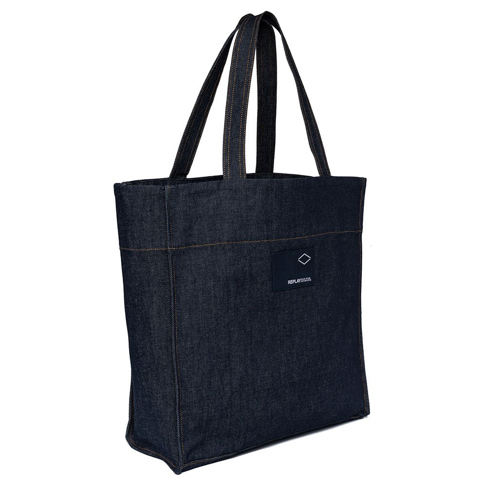 Replay Fw3224.000.a0013 Ledertasche One Size Night Blue Denim günstig online kaufen