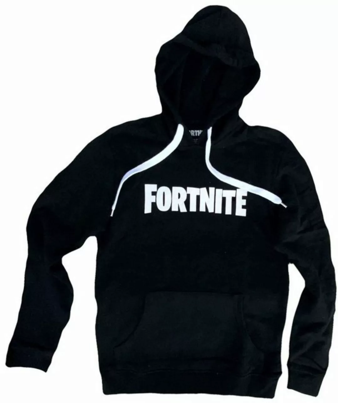 Fortnite Hoodie FORTNITE Hoodie Sweatshirt mit Kapuze Schwarz Jugendliche + günstig online kaufen