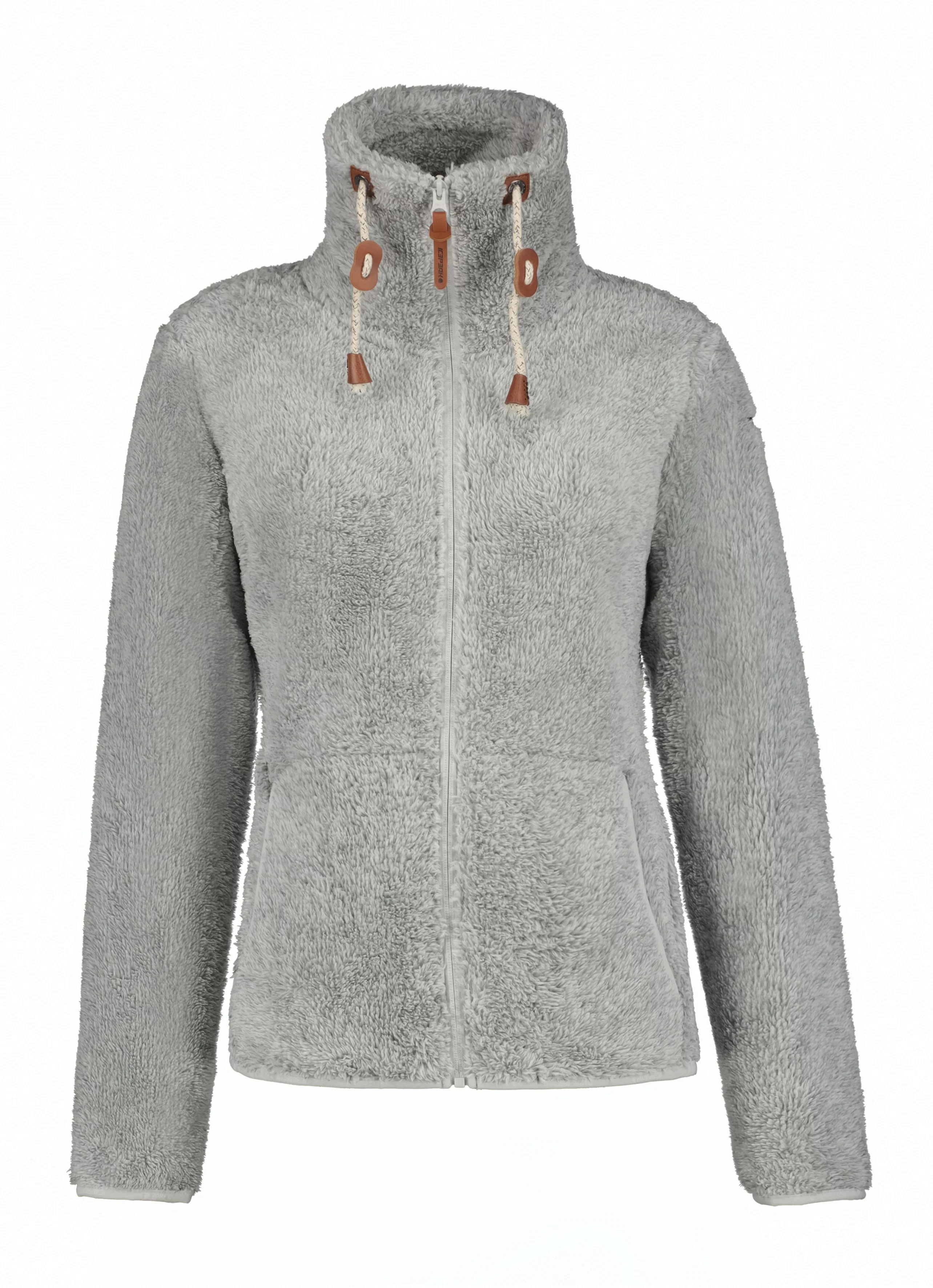 Icepeak Fleecejacke "D KUSCHELFLEECEJACKE COLONY", (1 St.), mit Kordel günstig online kaufen