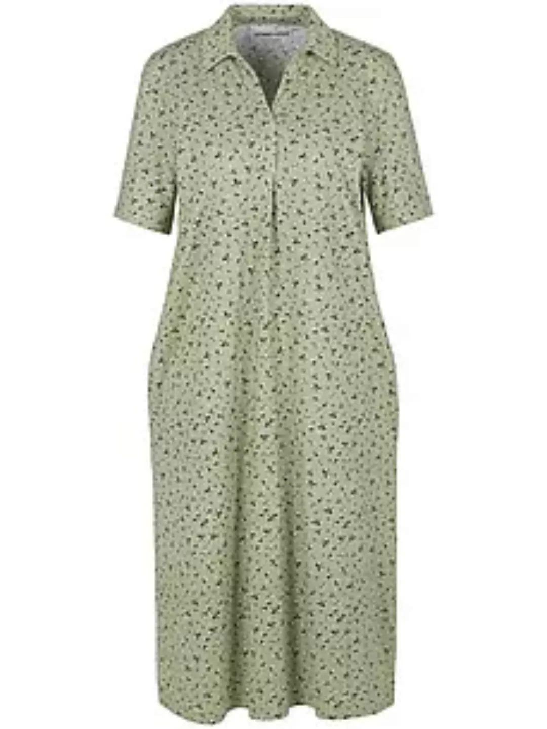 Jersey-Kleid Oda Green Cotton mehrfarbig günstig online kaufen