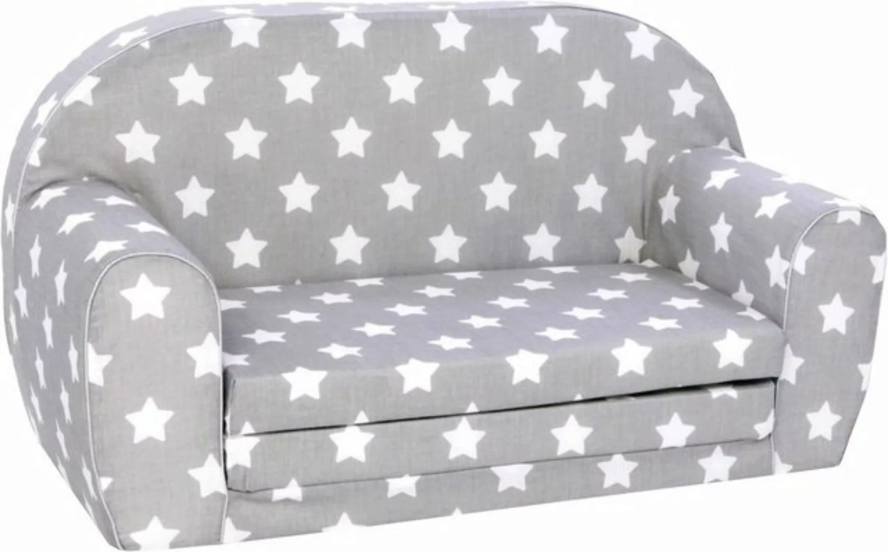 Knorrtoys® Sofa Grey White Stars, für Kinder, Made in Europe günstig online kaufen