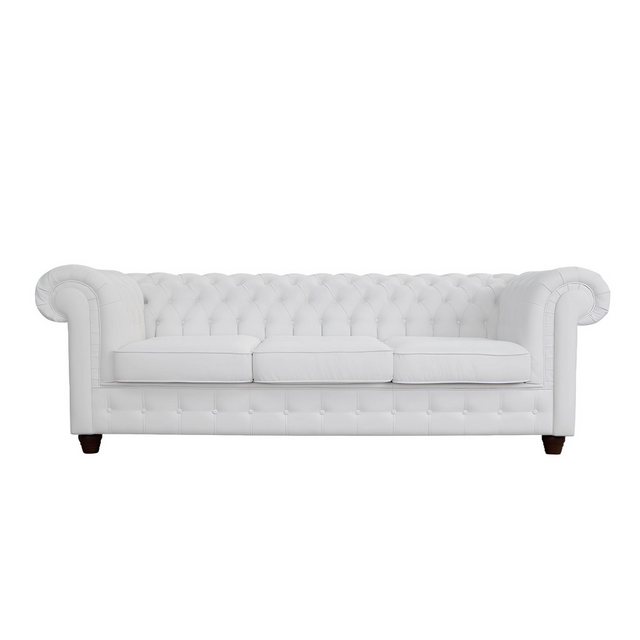 Xlmoebel Sofa Chesterfield Mello 3-Sitzer mit Schlaffunktion Polstersofa Co günstig online kaufen