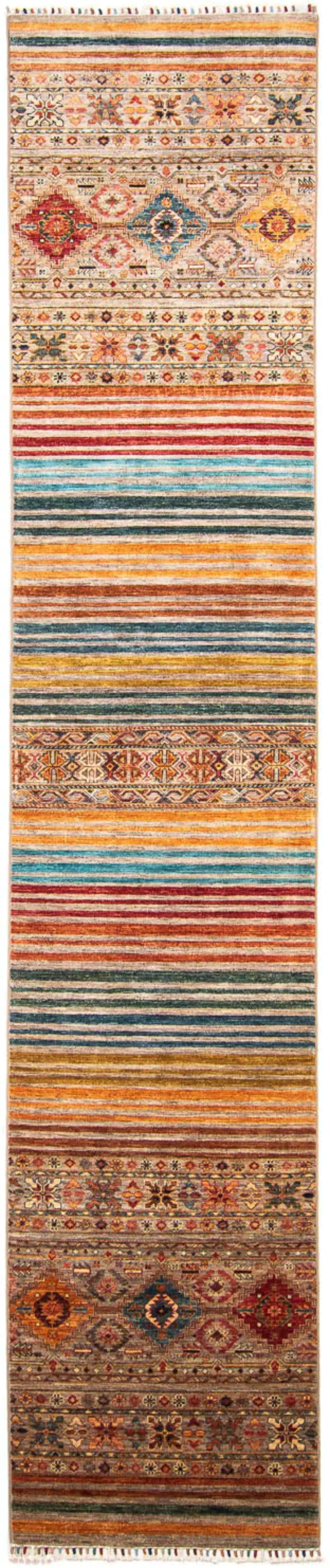 morgenland Orientteppich »Ziegler - 395 x 76 cm - mehrfarbig«, rechteckig günstig online kaufen