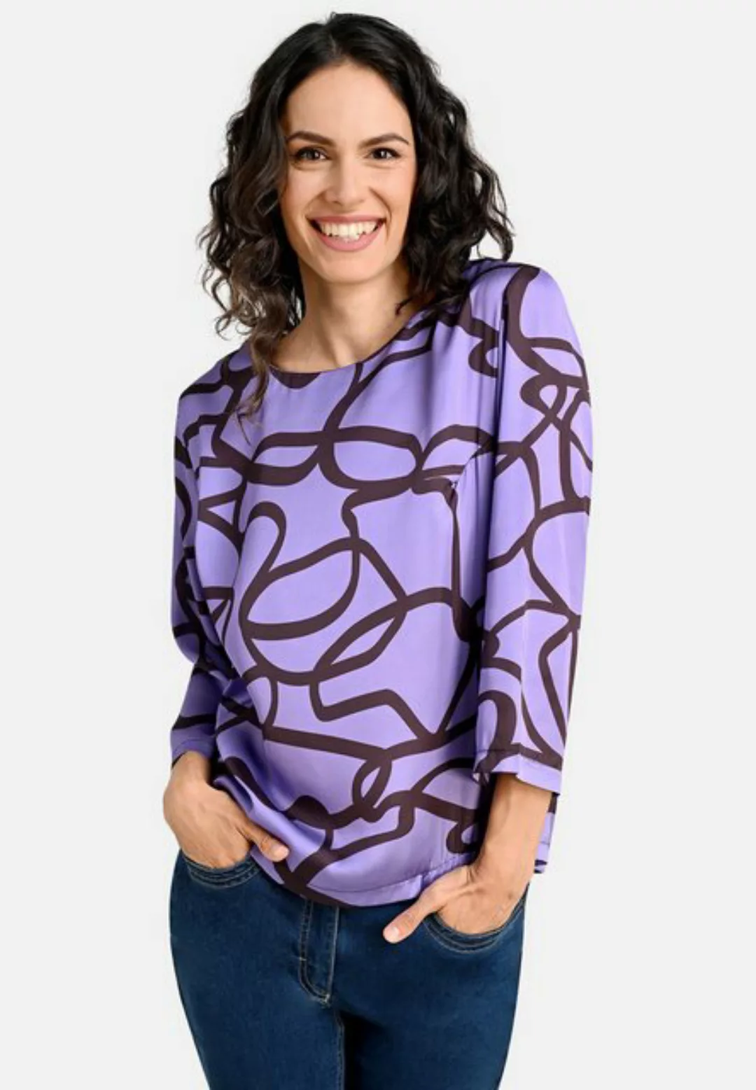 BICALLA Blusentop Blouse Circles - 08/lilac günstig online kaufen