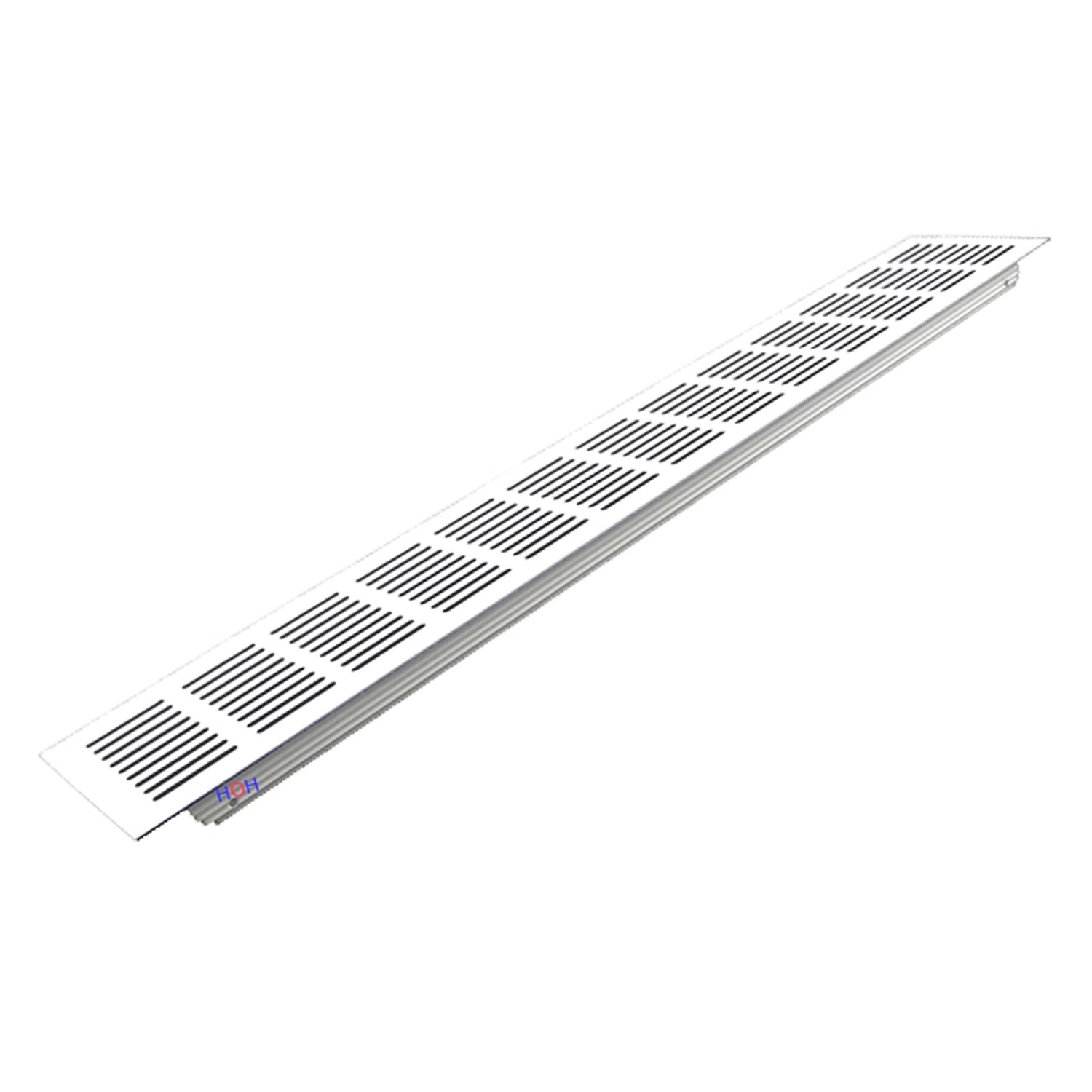 Häusler Lüftungsgitter LG-5008 Weiß PVD Stegblech 500 x 8 0mm Zuluft Abluft günstig online kaufen