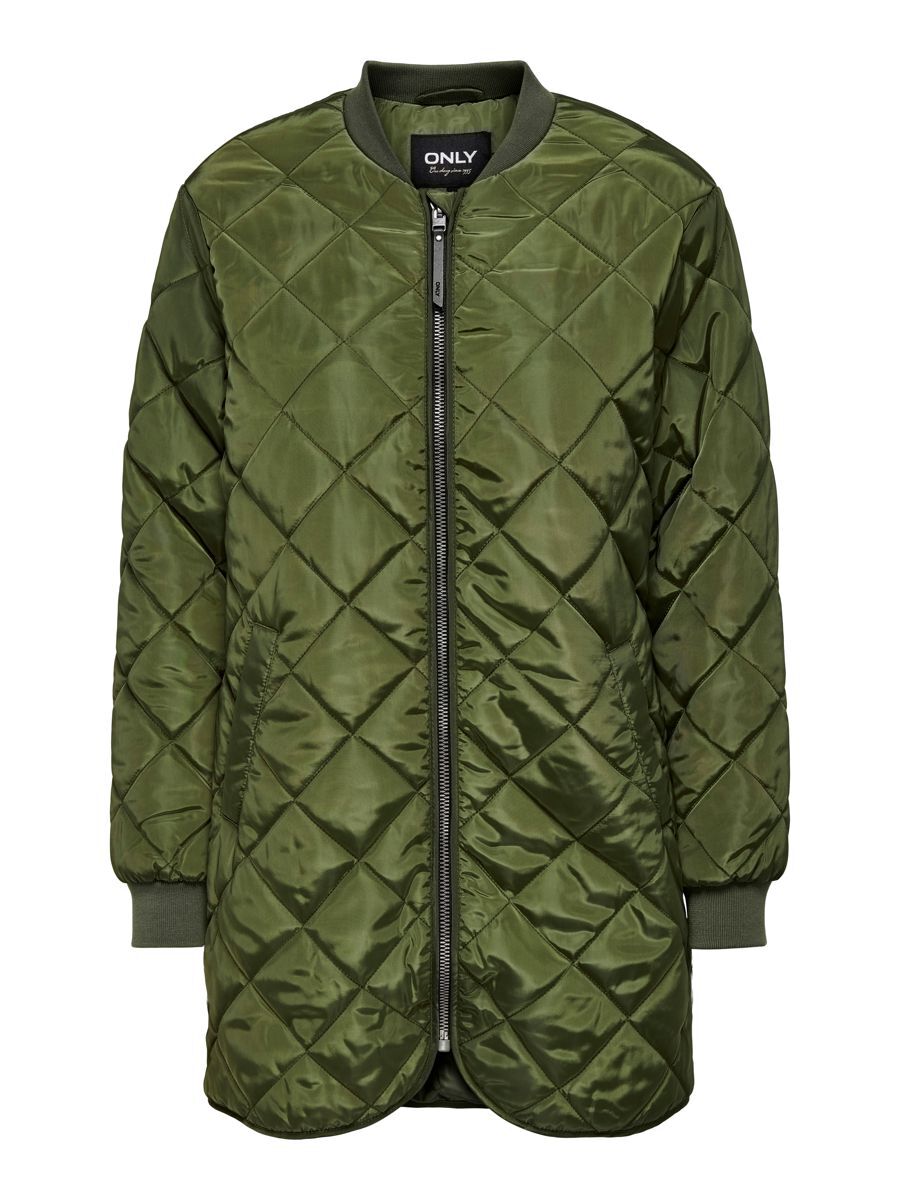 ONLY Gesteppte Jacke Damen Grün günstig online kaufen