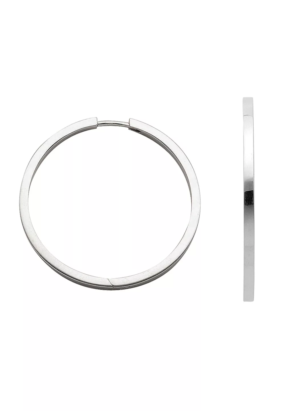 Adelia´s Paar Ohrhänger "925 Silber Ohrringe Creolen Ø 32,8 mm", Silberschm günstig online kaufen