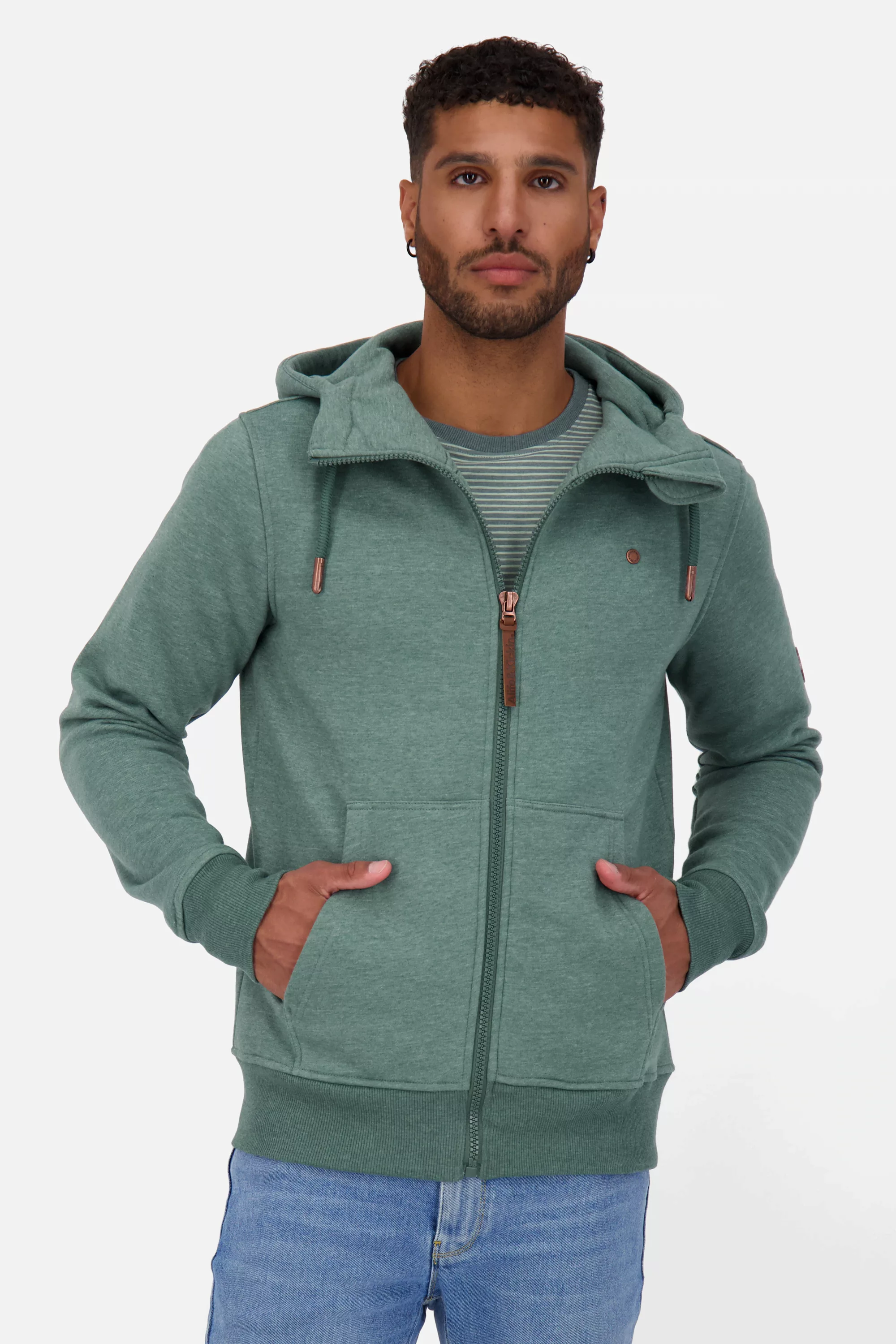 Alife & Kickin Kapuzensweatjacke "TrasherAK A Hooded Sweat Jacket Herren" günstig online kaufen