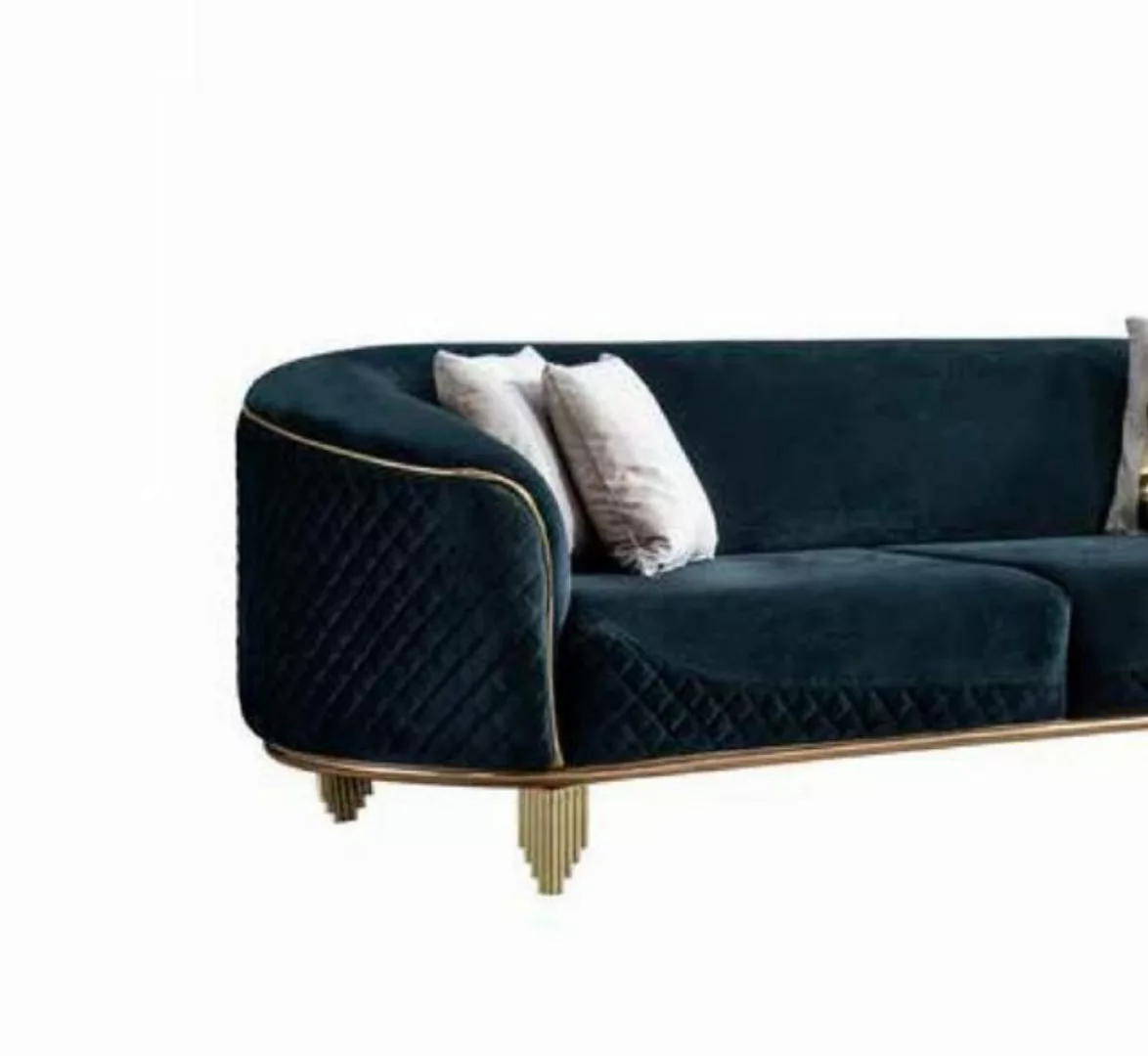 JVmoebel 3-Sitzer Große Sofagarnitur Komplettes Set 3 Sitzer Sessel Luxus, günstig online kaufen
