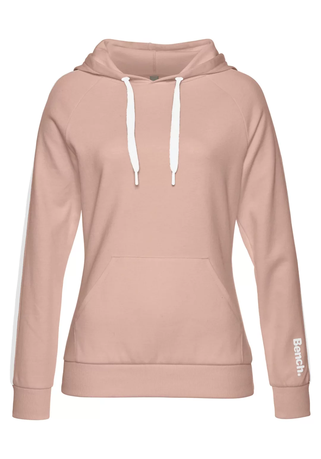 Bench. Loungewear Kapuzensweatshirt mit Seitenstreifen und Kängurutasche, L günstig online kaufen