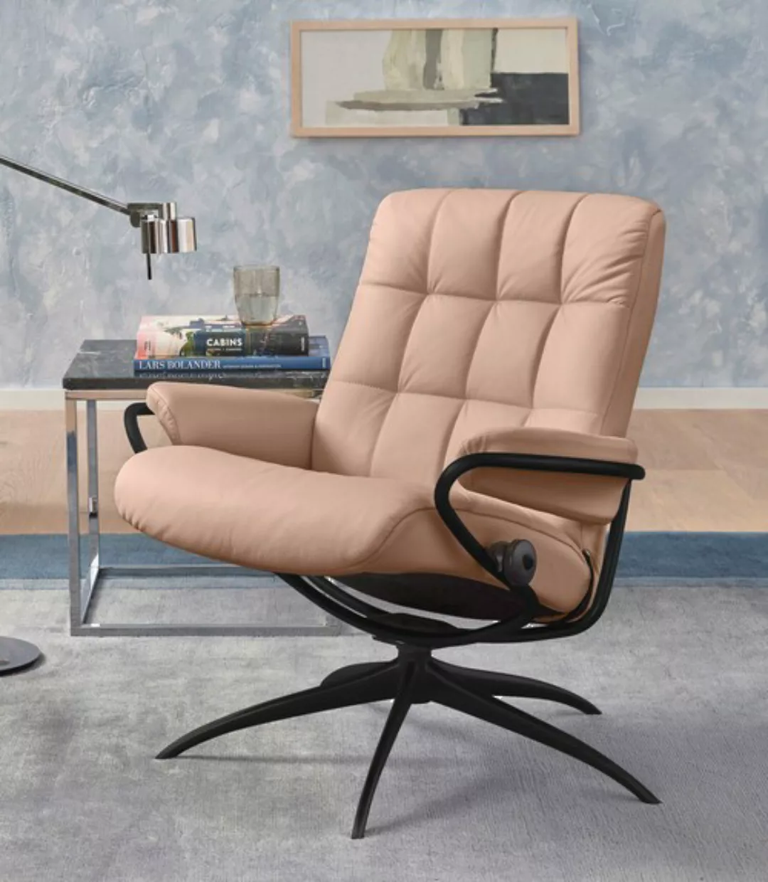 Stressless® Relaxsessel »London«, Low Back, mit Star Base, Gestell Schwarz günstig online kaufen