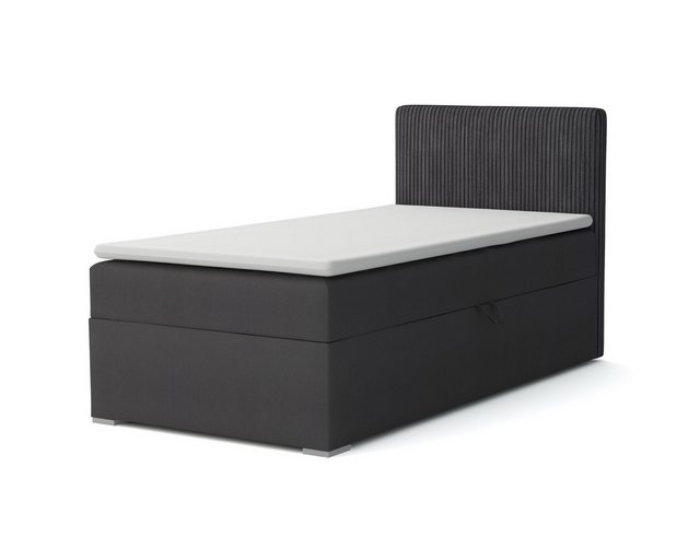 Deine Möbel 24 Boxspringbett DON Boxbett Einzelbett Polsterbett Jugendbett günstig online kaufen