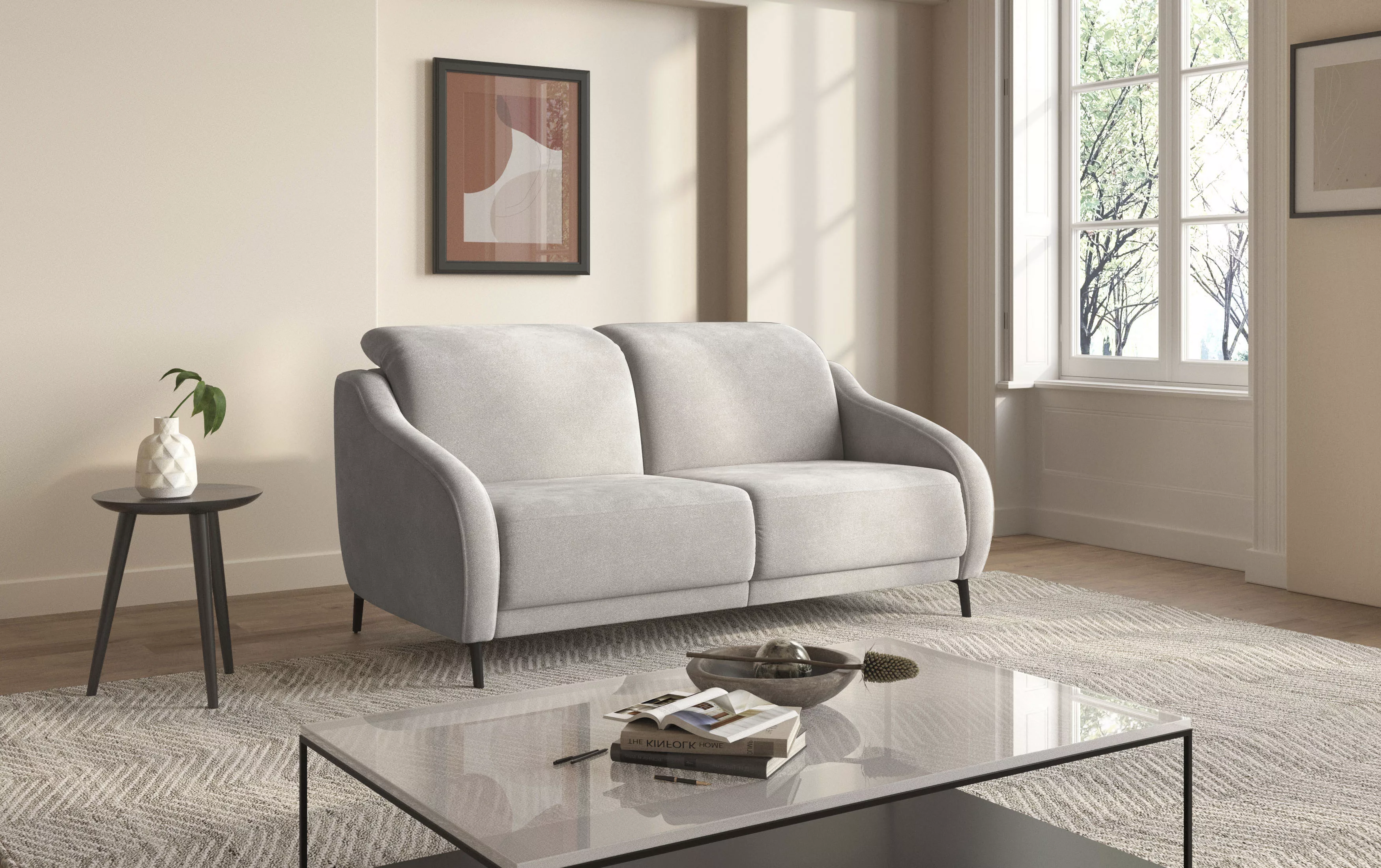 sit&more 2,5-Sitzer »Blues«, wahlweise mit Klapptisch und USB günstig online kaufen