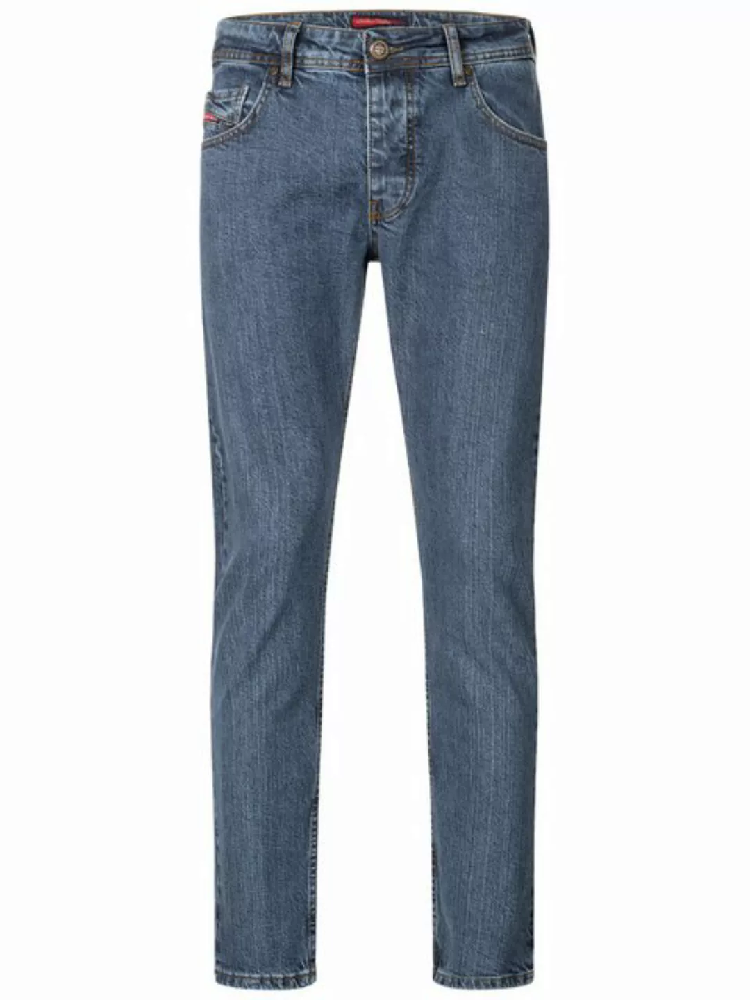 Lorenzo Loren Regular-fit-Jeans Herren Jeans Blau LL-4003 günstig online kaufen