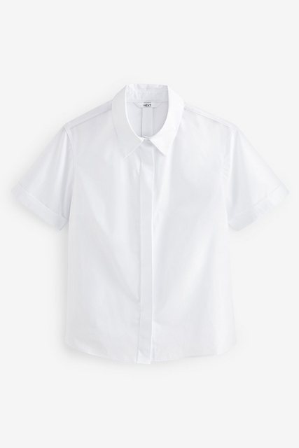 Next Kurzarmbluse Kurzärmeliges Hemd mit Kragen (1-tlg) günstig online kaufen