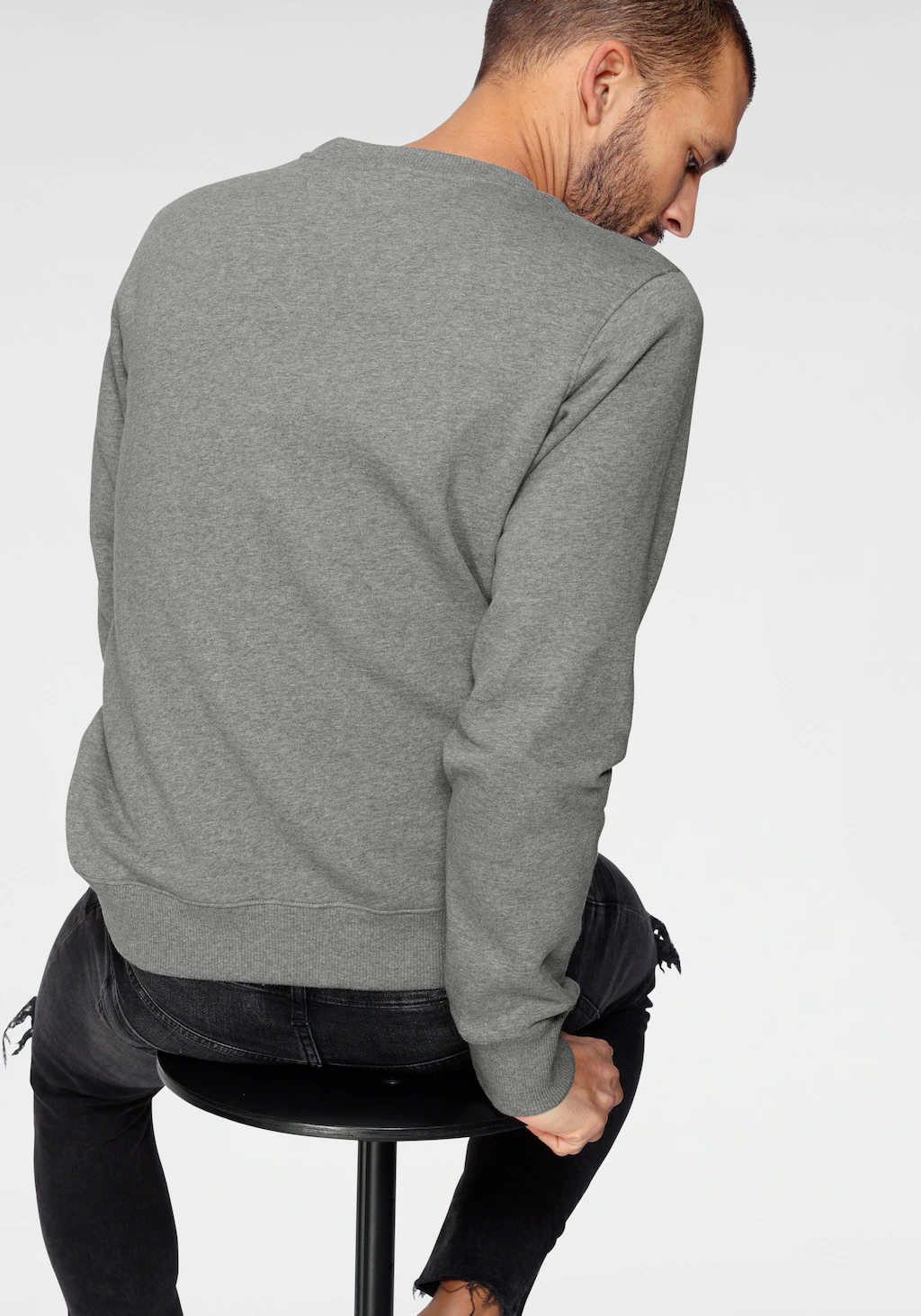 Calvin Klein Jeans Sweatshirt "ICONIC MONOGRAM CREWNECK" günstig online kaufen