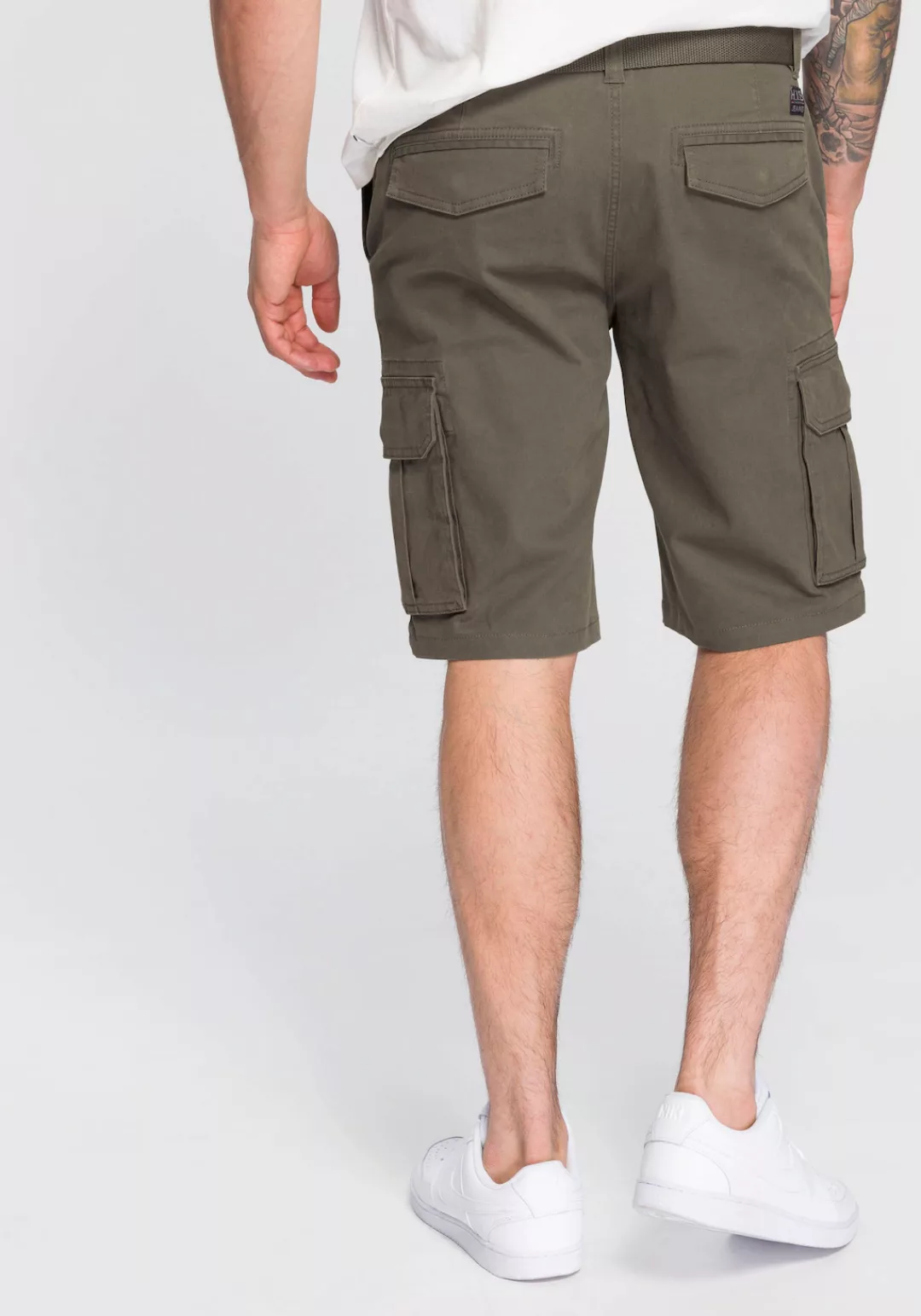 H.I.S Bermudas, (Set, 2 tlg., mit abnehmbarem Gürtel) günstig online kaufen