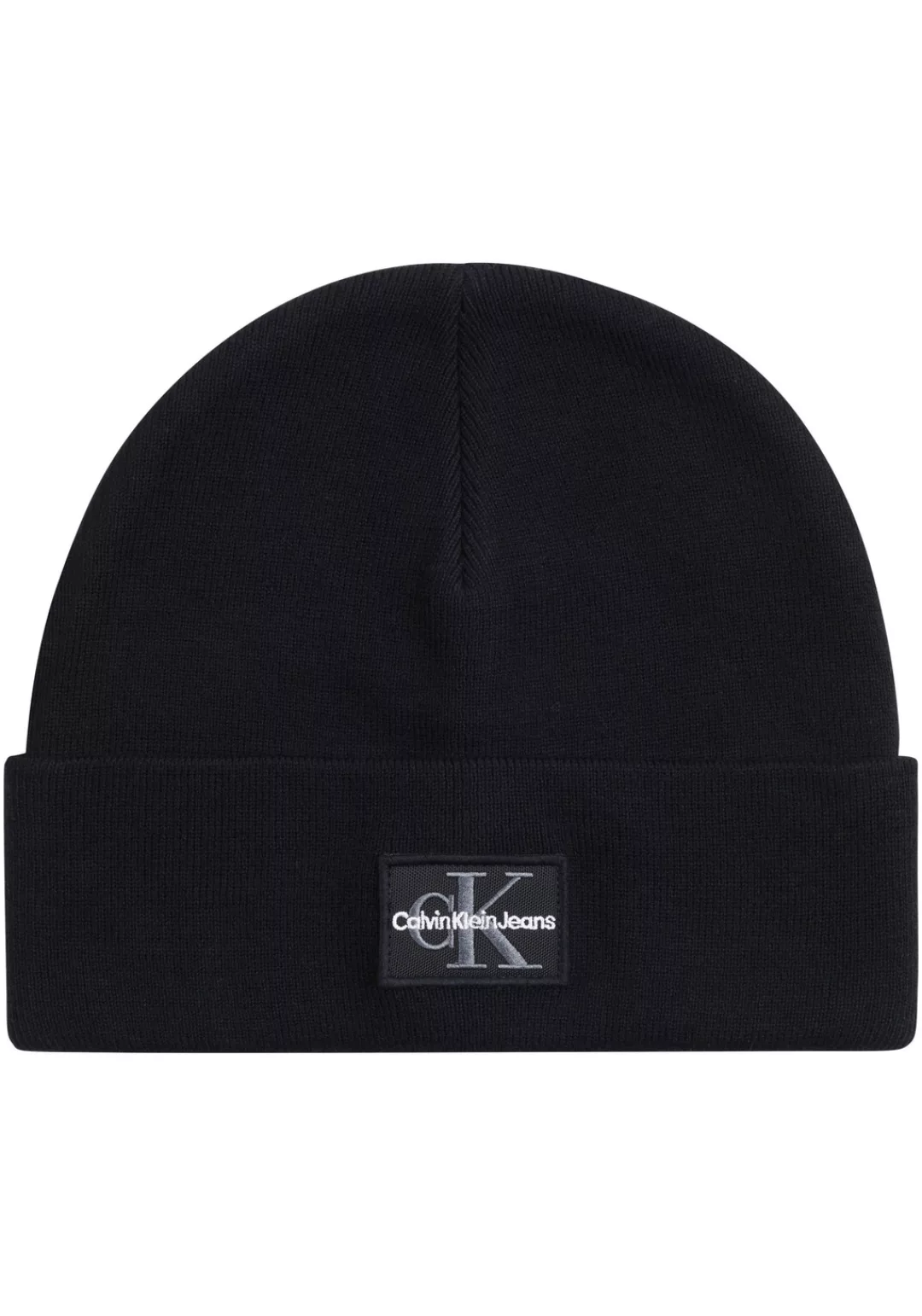 Calvin Klein Jeans Beanie "MONO LOGO PATCH BEANIE", mit Logopatch günstig online kaufen