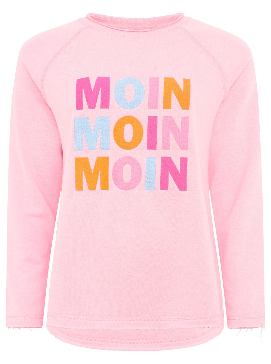 Zwillingsherz Sweatshirt ""MOIN MOIN MOIN"", mit Used-Look Kanten und nordi günstig online kaufen