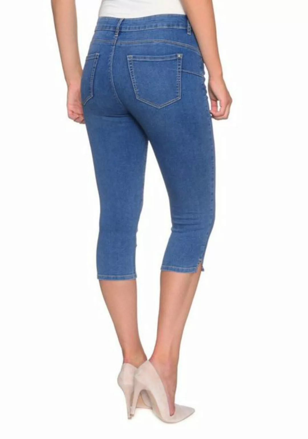 STOOKER WOMEN 7/8-Jeans "Capri Denim Skinny Fit", Skinny Fit Casual Clean W günstig online kaufen