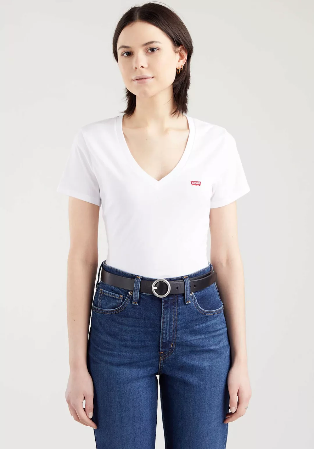 Levi's® T-Shirt VNECK TEE 2 PACK (Packung, 2-tlg) günstig online kaufen