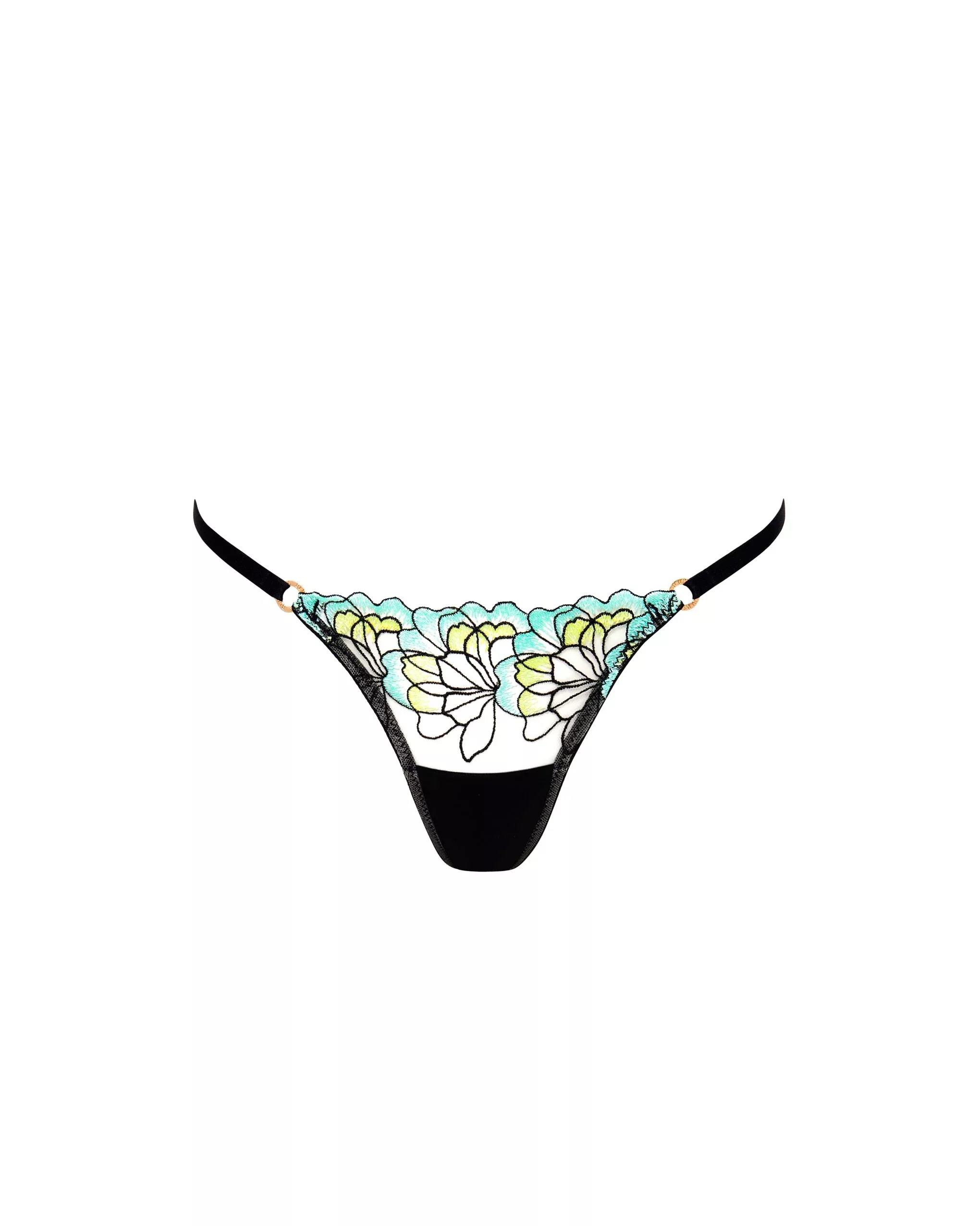 Bluebella Serena Slip Minze/Zitrone/Schwarz günstig online kaufen